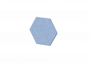 FO Настенная плитка шестигранная 46х40х1,2 (11 Незабудка)