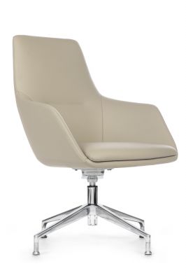 Кресло Soul ST C1908 Светло-серый (MB918) натуральная кожа