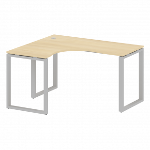Купить metal system стол криволинейный левый на о-образном м/к (1400*1200*750)