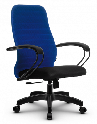 Кресло SU-CK130-10/подл.100/осн.001 - Синий/Черный