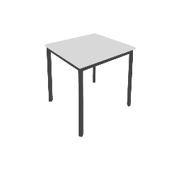 Slim Стол письменный на металлокаркасе С.СП-2 Серый/Антрацит металл 780*720*750