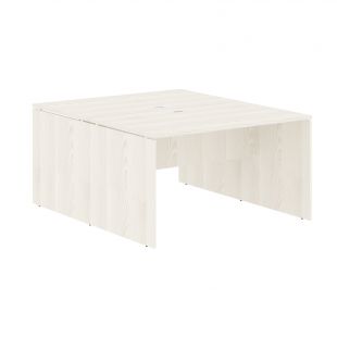 ЭДИС Стол двойной ED2ST 1380 Ясень Траун/Белый 1360х1606х750 (edis) ЭДИС Стол двойной ED2ST 1380 Ясень Траун/Белый 1360х1606х750 (edis)