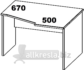 Купить смарт rus стол эргономичный тип 1 правый опоры 16мм 76s016 (1380х950х737)