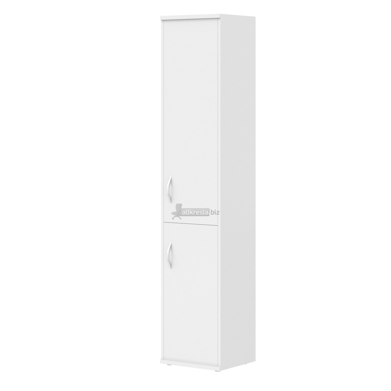 IMAGO Шкаф колонка с глухой средней и малой дверьми СУ-1.3(R) Белый