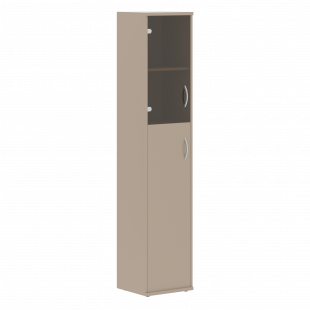 Шкаф колонка комбинированная СУ-1.7(L) Мокачино 406х365х1975 (imago)