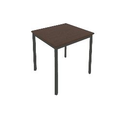 Slim Стол письменный на металлокаркасе С.СП-2 Венге/Антрацит металл 780*720*750