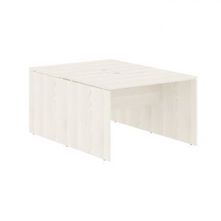 ЭДИС Стол двойной ED2ST 1180 Ясень Траун/Белый 1160х1606х750 (edis) ЭДИС Стол двойной ED2ST 1180 Ясень Траун/Белый 1160х1606х750 (edis)