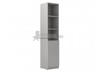 SIMPLE Шкаф колонка с глухой малой дверью SR-5U.5(L) Серый