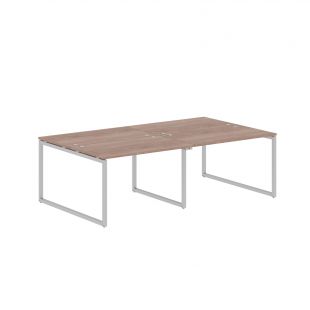 Стол 4-х местный XQWST 2414 Дуб Сонома/Алюминий 2400х1406х750 (xten-q) Стол 4-х местный XQWST 2414 Дуб Сонома/Алюминий 2400х1406х750 (xten-q)