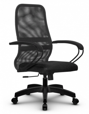 Кресло SU-CK130-8/подл.100/осн.001 - Темно-серый/Темно-серый