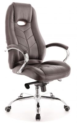 Офисное кресло EvP Drift M кожа коричневый