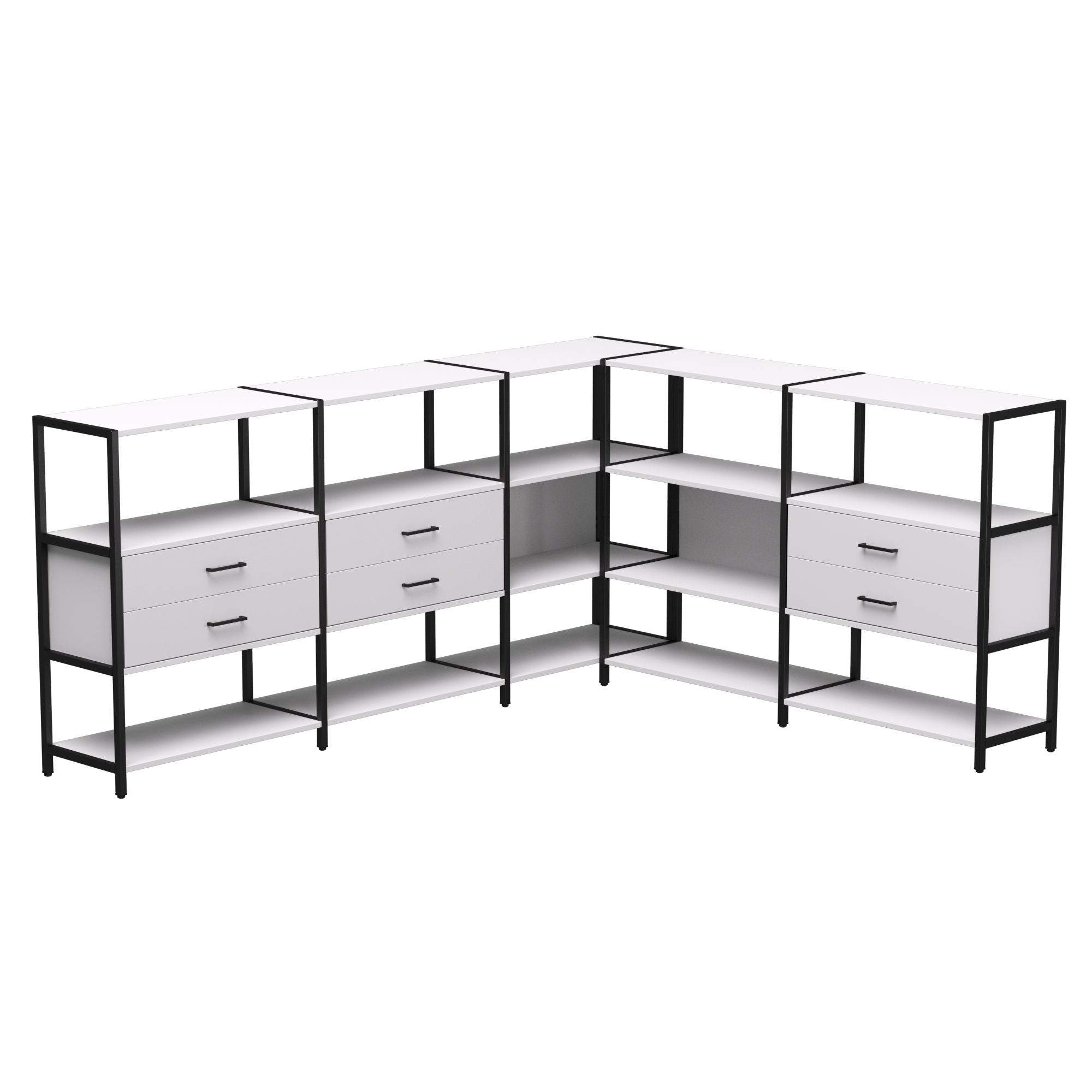 Купить набор стеллажных систем №15 эво 2440x2020x1120