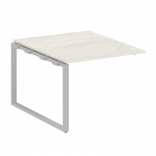 Metal System Проходной элемент перег. стола на О-образном м/к БО.ППРГ-1 Дуб наварра/Серый металл 1000*1235*750