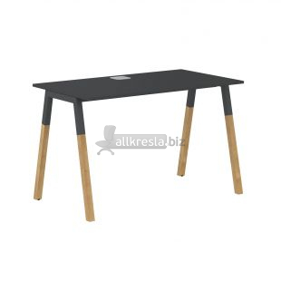 ФОРТА Стол FST 1167 Черный графит/Черный графит-Бук 1180х670х733 (forta) ФОРТА Стол FST 1167 Черный графит/Черный графит-Бук 1180х670х733 (forta)