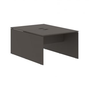 ЭДИС Стол двойной ED2ST 1180 Мокко/Черный 1160х1606х750 (edis) ЭДИС Стол двойной ED2ST 1180 Мокко/Черный 1160х1606х750 (edis)