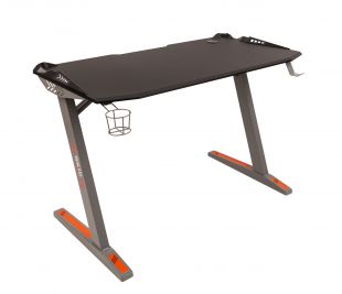 СКИЛЛ Стол компьютерный игровой CTG-003 Черный/Серый 1200х600х750 (skilll)