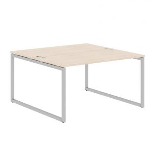 Стол 2-х местный XQWST 1414 Бук Тиара/Алюминий 1400х1406х750 (xten-q) Стол 2-х местный XQWST 1414 Бук Тиара/Алюминий 1400х1406х750 (xten-q)