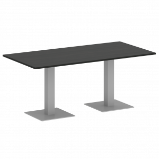 Home Office Стол прямоугольный VR.SP-5-180.2 Суар тёмный/Серый металл 1800*900*750