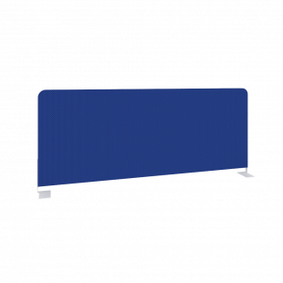 Onix Экран тканевый боковой O.TEKR-98 Синий/Белый металл 980*390*22