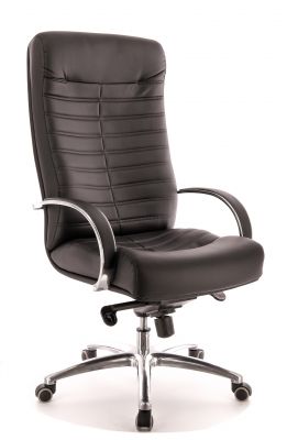 Офисное кресло EvP Orion AL M кожа черный