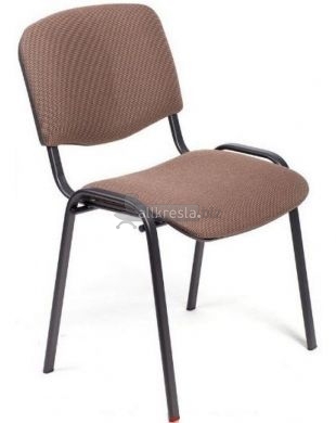 ИЗО недорогой офисный стул - Ткань бежев / коричневый (от 3 шт.)