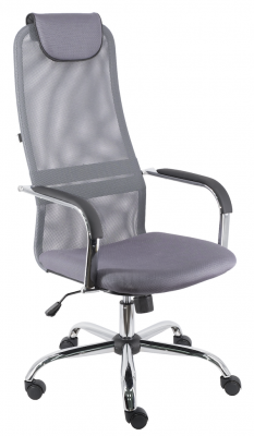 Офисное кресло EvP EP 708 TM сетка серый