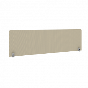 Metal System Экран тканевый для стола Б.ТЭКР-4 Бежевый 1450*450*22