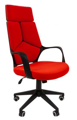 Офисное кресло Chairman 525 Россия ткань 26-22 красный