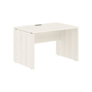 ЭДИС Стол прямой EDST 1180 Ясень Траун/Мокко 1160х800х750 (edis)