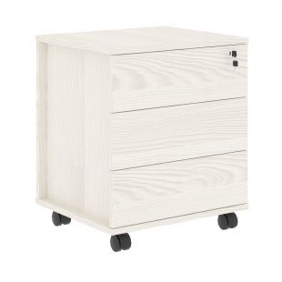 ЭДИС Тумба мобильная EMC-3D.A Ясень Траун 520х450х605 (edis)