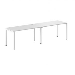 Стол 2-х местный XWST 2870 Белый/Белый 2800х700х750 (xten-s)