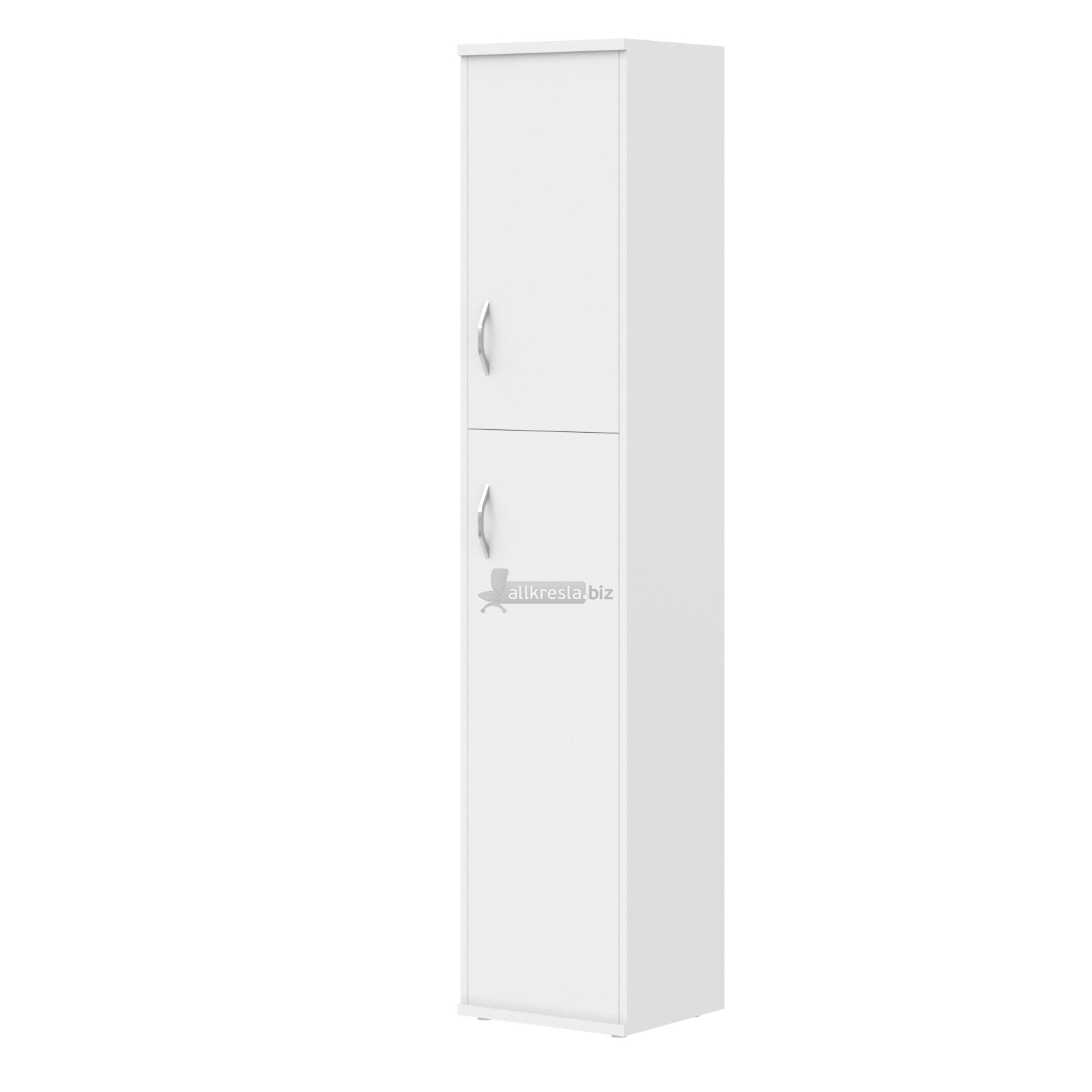 IMAGO Шкаф колонка с глухой малой и средней дверьми СУ-1.8(R) Белый