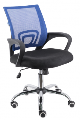 Офисное кресло EvP EP 696 сетка синий