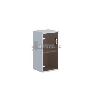 IMAGO Шкаф колонка со стеклянной дверью СУ-3.2 Металлик
