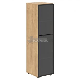 Купить loftis шкаф колонка со стеклянной дверью lmc 40.2(r) (400х430х1517)
