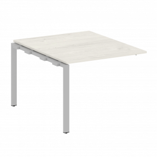 Metal System Проходной элемент перег. стола на П-образном м/к БП.ППРГ-1 Дуб наварра/Серый металл 1000*1235*750