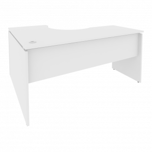 Style Стол криволинейный правый Л.СА-4 (R) Белый 1580*1200*750