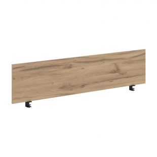 ЭДИС Экран EBP 1535 Дуб Денвер светлый/Черный 1560х18х350 (edis)