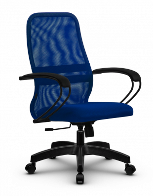 Кресло SU-CK130-8/подл.100/осн.001 - Синий/Синий