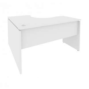 Style Стол криволинейный правый Л.СА-3 (R) Белый 1380*1200*750