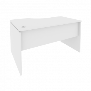 Style Стол криволинейный правый Л.СА-2 (R) Белый 1380*900*750