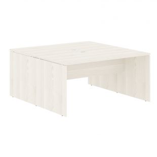 ЭДИС Стол двойной ED2ST 1580 Ясень Траун/Белый 1560х1606х750 (edis) ЭДИС Стол двойной ED2ST 1580 Ясень Траун/Белый 1560х1606х750 (edis)