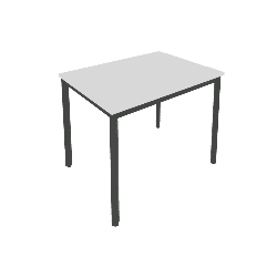 Slim Стол письменный на металлокаркасе С.СП-3 Серый/Антрацит металл 980*720*750
