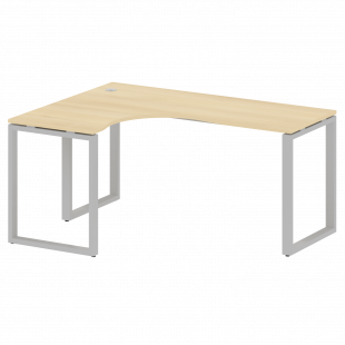 Купить metal system стол криволинейный левый на о-образном м/к (1600*1200*750)