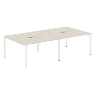 Конференц стол XS6SCT 2714 Сосна Эдмонт/Белый 2720х1406х750 ИКСТЕН ЭС60 (xten-s60) Конференц стол XS6SCT 2714 Сосна Эдмонт/Белый 2720х1406х750 ИКСТЕН ЭС60 (xten-s60)