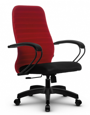 Кресло SU-CK130-10/подл.100/осн.001 - Красный/Черный