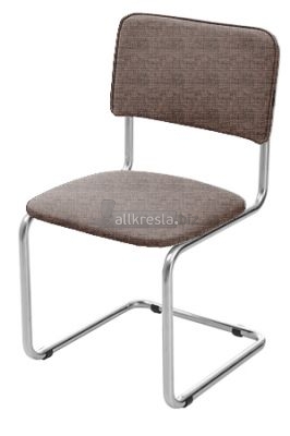 Офисный стул Сильвия хром (ткань 01 brown) (x5 шт. в коробке)