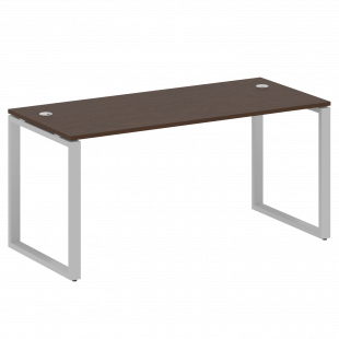 Metal System Стол письменный на О-образном м/к БО.СП-4 Венге/Серый металл 1600*720*750