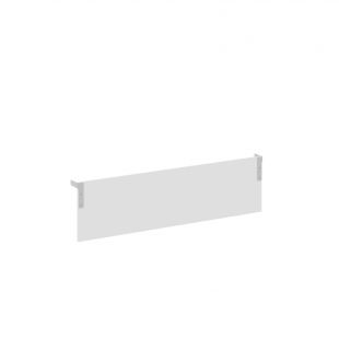 Фронтальная панель подвесная XDST 147 Белый/Алюминий 1300х350х18