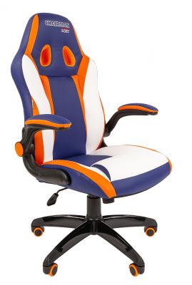 Офисное кресло Chairman game 15 экопремиум mixcolor